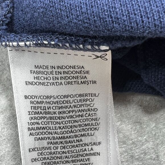 Ralph Lauren Shirt Boys Size Medium Blue Embroidered USA Flag Allover Print - Picture 10 of 11